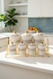 Virea 7-Piece Spice Rack Set with Stand