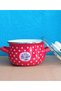 My Kitchen Enamel Small Pot 2 Liters 18 cm Diameter Milk Yogurt Soup Pot - 2