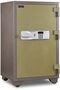Fire Safe BS-T1000 Heavy Duty Security Safe Locker with Digital Lock and Key Lock, Fire Resistant Safe for Home, Office, Bank, Business and Commercial Use - Grey