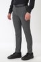 Slim Fit Side Pocket Stretchy Wool Anthracite Trousers P 1232 - 5