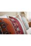 Zorlutekstil Taç Bohemian Pattern Flannel Flannel Pillowcase 2 Pieces - 2