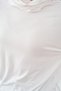 Women's Turtleneck T-Shirt White - 5