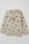 Baby Boy Tracksuit Set with Fun Puppies Pattern, 9 Months - 3 Years, Beige - 6