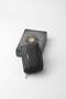 Genuine Leather Large Internal Volume Snap Fastener Women's Wallet Black - 65281 - 4
