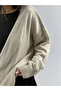 Single Button Beige Knitwear Women's Cardigan Coc3575 - 7