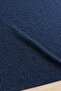 Mosaic Geometric Patterned Double Bedspread Set Dark Navy Blue 240×260 cm – 2 Pillows - 2