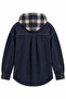 Kapüşonlu Denim Overshirt - 6