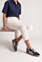 Women's Sneaker Lace-Up Sports Shoes Alvena Navy Blue Suede