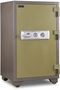 Fire Safe BS-K1000 Heavy Duty Security Safe Locker with Key Lock, Fire Resistant Safe for Home, Office, Bank, Business and Commercial Use - Grey