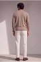 Classic Wool-Blend Crew Neck Men's Knitwear Sweater - 4