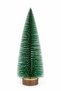 Can-Süs Snowy Mini Christmas Pine Tree – Decorative Table Ornament with Wooden Base - 2