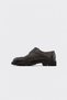 Genuine Leather 265Ma4205 Brown Antique Men's Classic Shoes - 2