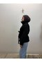 سترة من جلد الغزال ذات ياقة عالية وحزام - 3
