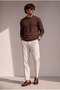 Classic Wool-Blend Crew Neck Men's Knitwear Sweater - 2