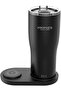 Tempra-560 Smart Temperature-Controlled Mug with Heated Coaster and 15W Wireless Charger, 560ml Vacuum Insulated Stainless Steel Tumbler, 4 Heat Modes, Rechargeable Smart Mug