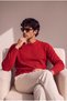 Classic Wool-Blend Crew Neck Men's Knitwear Sweater - 2