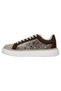 Men's Vegan Leather Beige Sneakers - Ancient Finds Design - 6