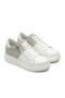 Zrj155 High Quality Zippered Men's Casual Sneaker - Suede White Gray