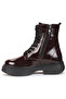 Santa Leather Lace-Up Girls' Boots - 6