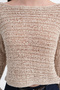 Crew Neck Openwork Knitwear T5426 - 3