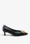 Raven Women's Heeled Shoes - Black