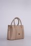 Textured Shoulder and Hand Bag Mink - 2