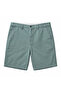 Men's Solid Chino Style Shorts, Aqua