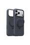 iPhone 18 Pro/17 Pro Ostand Q3 Silicone Stand Magsafe Cover - Black