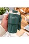 360 ml Stainless Steel Vacuum Thermos Cup – Hot and Cold Beverage Thermos, with Lid and Carrying Strap - 4