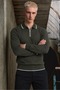 Men's Long Sleeve Polo Collar Khaki Sweater - 6