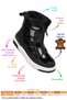 Elas 100% Leather Zippered Girls' Boots Shoes - 2