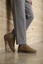 , Men's Genuine Leather Sneaker 1631064Zozy342 Camel