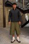 Men's Sports Black Inflatable Jacket