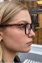 Gatto Cat Eye Cut Leopard Frame Popular Ultra Light Blue Block Blue Light Filter Women's Glasses - 4