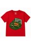 Top Corner Free Kick Football Action Graphic Kids T-Shirt