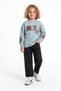 Jacklions baby boy 1-5 years patterned long sleeve t-shirt sea green - 2
