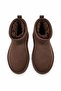 9002 Women's Premium Suede Fur Lined Winter Boots Bitter Brown - 5