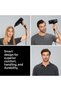 Hair Dryer BRHD200E Light Weight, 2200 Watts, 3 Heat Mode plus cool shot, with 2 Attachments Drying Nozzle, Curl Diffuser, Ion Black. - 3