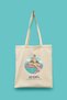 Güvercinada Kalesi - Aydın Turkey Series Tote Bag Printed Cloth Bag