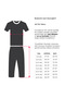Text Printed Three Thread Boys' Tracksuit Set - 26K 308 - 7