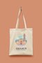 Yakutiye Medresesi - Erzurum Turkey Series Tote Bag Printed Cloth Bag