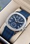 Original Men's Watch - 3 Atm Water Resistance - Navy Blue Silicone Band - Multifunction Mechanism - 2 Year Warranty - Gift Wristwatch with Stylish Box Hme2088C2 - 2
