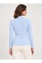 High Collar Hair Knit Detailed Long Sleeve Women's Knitwear Sweater - 3