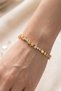 Gold Premium Zircon Stone Starry Steel Bracelet 17cm + 3 cm Extension - 4