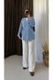 Side-Tie Kimono - 5790 - Baby Blue