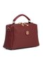 Burgundy Print Women's Handbag - S26K1Pr09182-R6P - 2