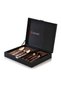 Venezia 24-Piece Rose Gold Cutlery Set, Stainless Steel, Gift Box