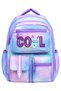 Mojo Girls' Primary and Secondary School Waterproof Luxury School Bag Set Purple - 5