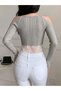 Blouse, gray - 2