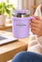 500 ml Dual-Use Stainless Steel Thermos Mug with Lid – Leak-Proof Travel Coffee Cup with Handle